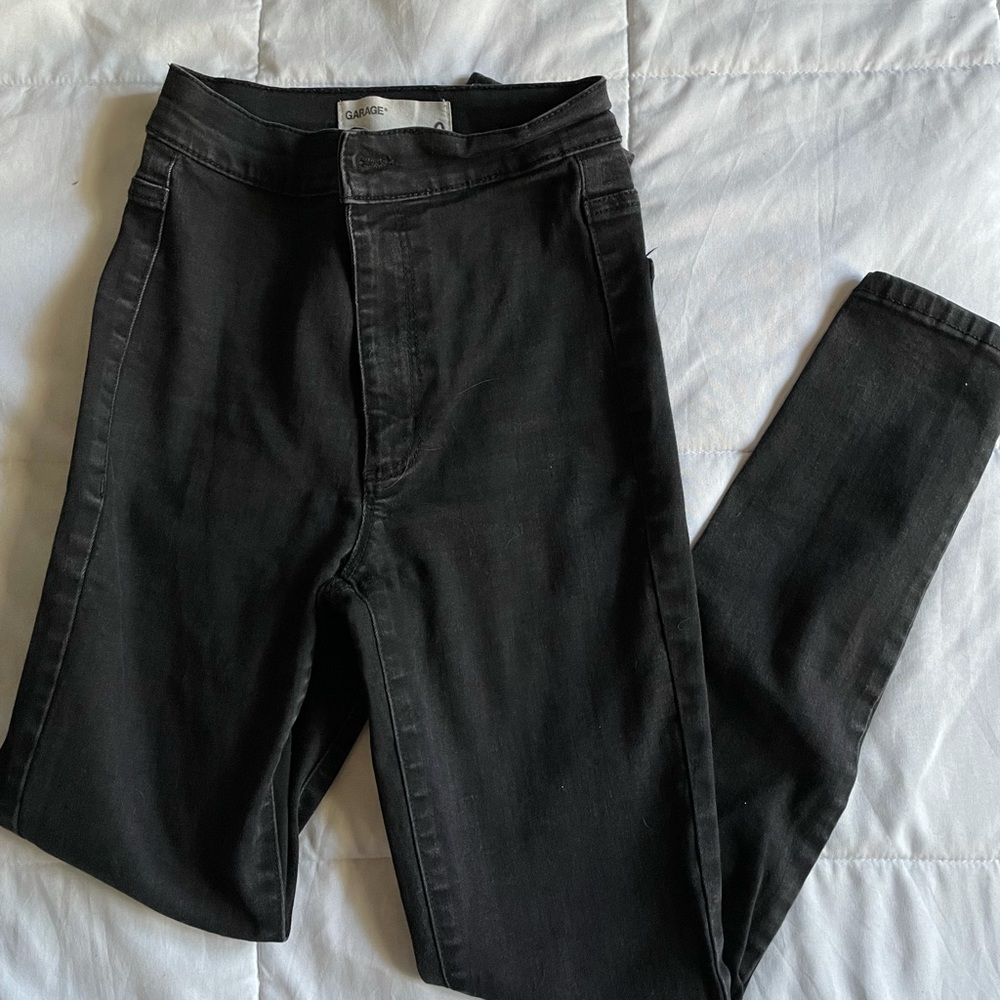 Garage High Waist Stretchy Skinny Jeans